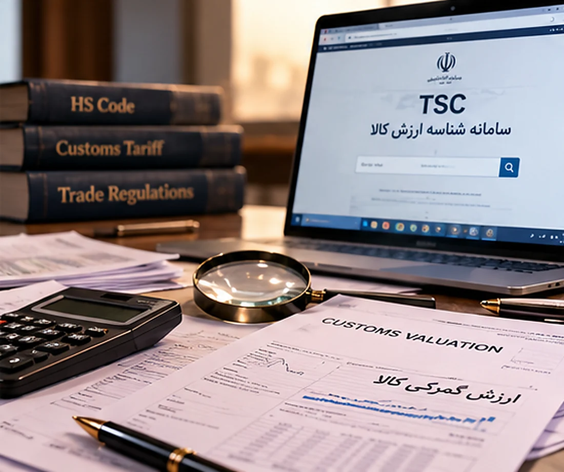 سامانه شناسه ارزش گمرکی کالا TSC